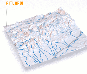 3d view of Aït Larbi