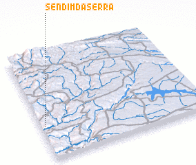 3d view of Sendim da Serra