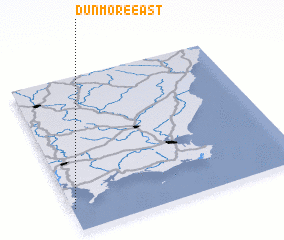 3d view of Dunmore East