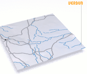 3d view of Verdún