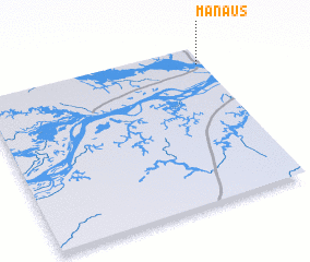 3d view of Manaus