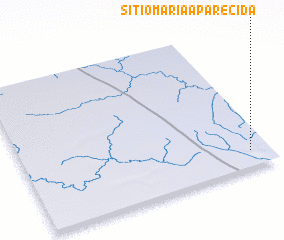 3d view of Sítio Maria Aparecida