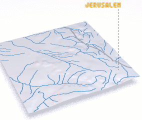 3d view of Jerusalém