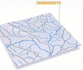 3d view of São Benedito