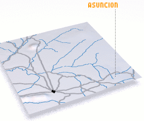 3d view of Asunción