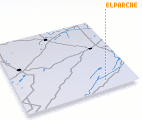 3d view of El Parche