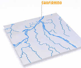 3d view of São Firmino