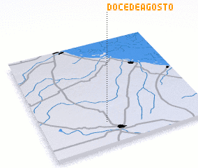 3d view of Doce de Agosto