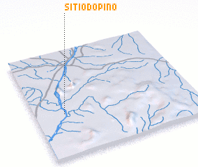 3d view of Sítio do Pino