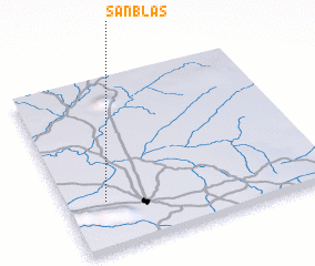 3d view of San Blas