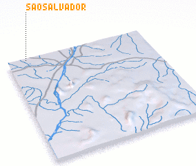 3d view of São Salvador