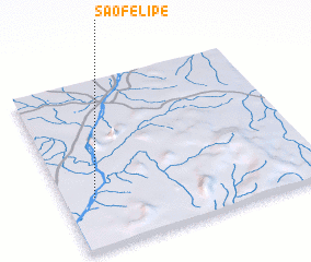 3d view of São Felipe