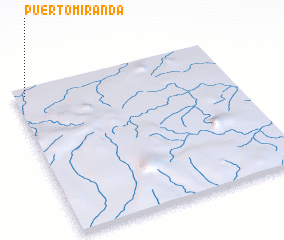 3d view of Puerto Miranda