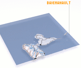 3d view of Baie Mahault