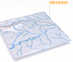 3d view of Santa Cruz