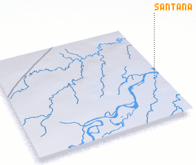 3d view of Santʼ Ana