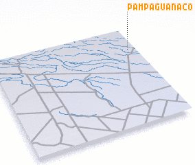 3d view of Pampa Guanaco