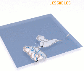 3d view of Les Sables