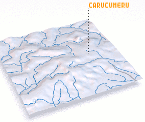 3d view of Carucumerú