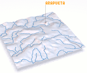 3d view of Arapué-ta