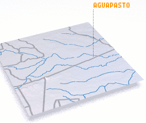 3d view of Agua Pasto