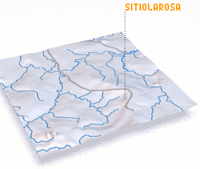 3d view of Sitio La Rosa