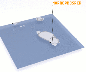 3d view of Morne Prosper
