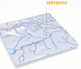 3d view of Santa Rosa