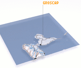3d view of Gros Cap