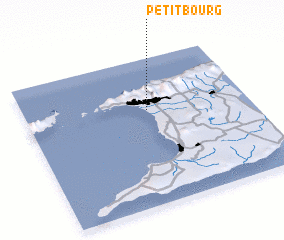 3d view of Petit Bourg