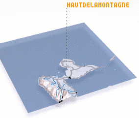 3d view of Haut de la Montagne