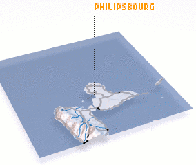 3d view of Philipsbourg