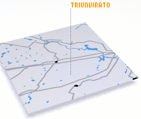 3d view of Triunvirato