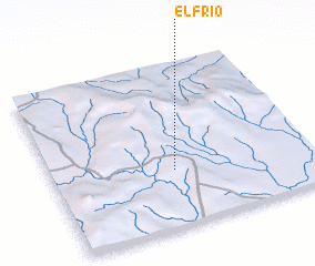 3d view of El Frío