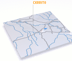 3d view of Cerrito