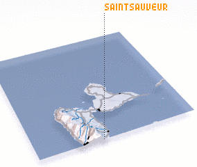 3d view of Saint-Sauveur