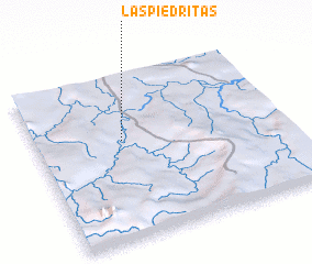 3d view of Las Piedritas