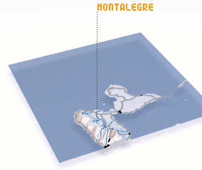 3d view of Montalègre