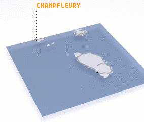 3d view of Champfleury