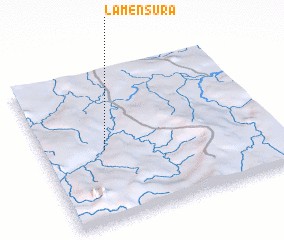 3d view of La Mensura