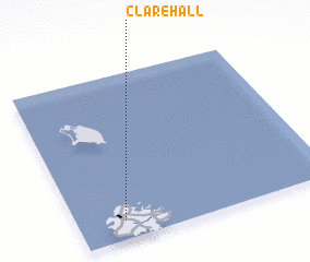 3d view of Clare Hall
