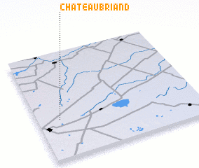 3d view of Chateaubriand