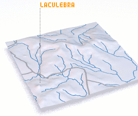 3d view of La Culebra