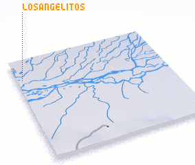 3d view of Los Angelitos