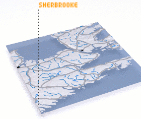 3d view of Sherbrooke