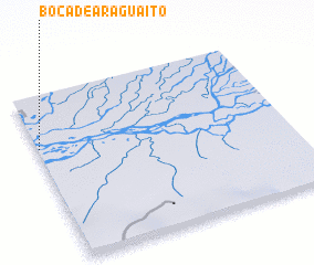 3d view of Boca de Araguaíto