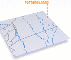 3d view of Potrero Largo