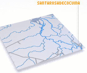 3d view of Santa Rosa de Cocuina