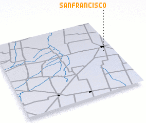 3d view of San Francisco