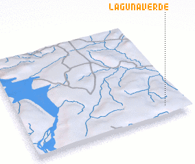 3d view of Laguna Verde